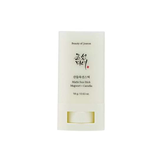 [Beauty of Joseon] Matte sun stick: Mugwort + Camelia 18g (SPF50+ PA++++)