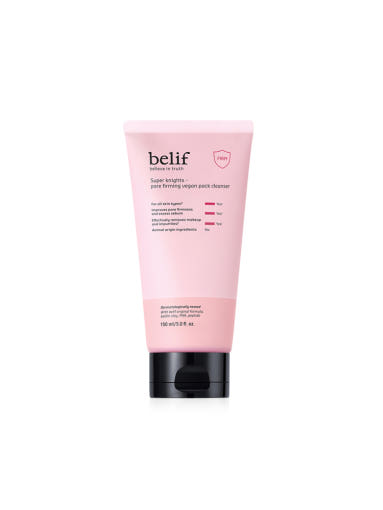 belif Super Knights Pore Firming Vegan Pack Cleanser 150ml