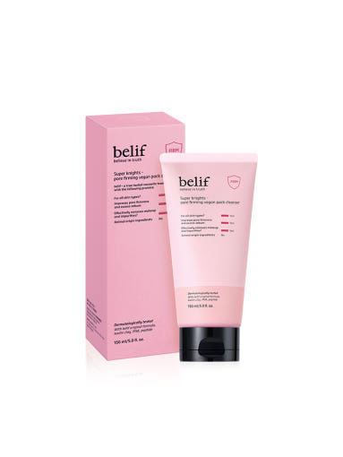 belif Super Knights Pore Firming Vegan Pack Cleanser 150ml