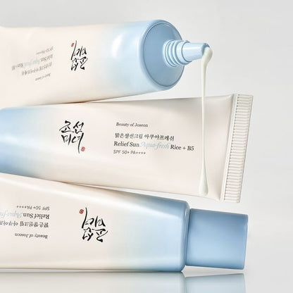 [Beauty of Joseon] Relief Sun Aqua-fresh Rice+B5 (SPF50+ PA++++) 50ml x 2ea